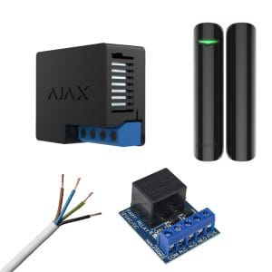 Ajax Electric Fence Kit using Ajax DoorProtect