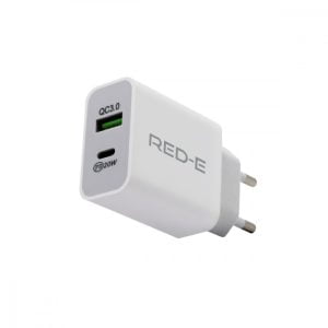 Red-E PD 20W Wall Charger Type-C and A