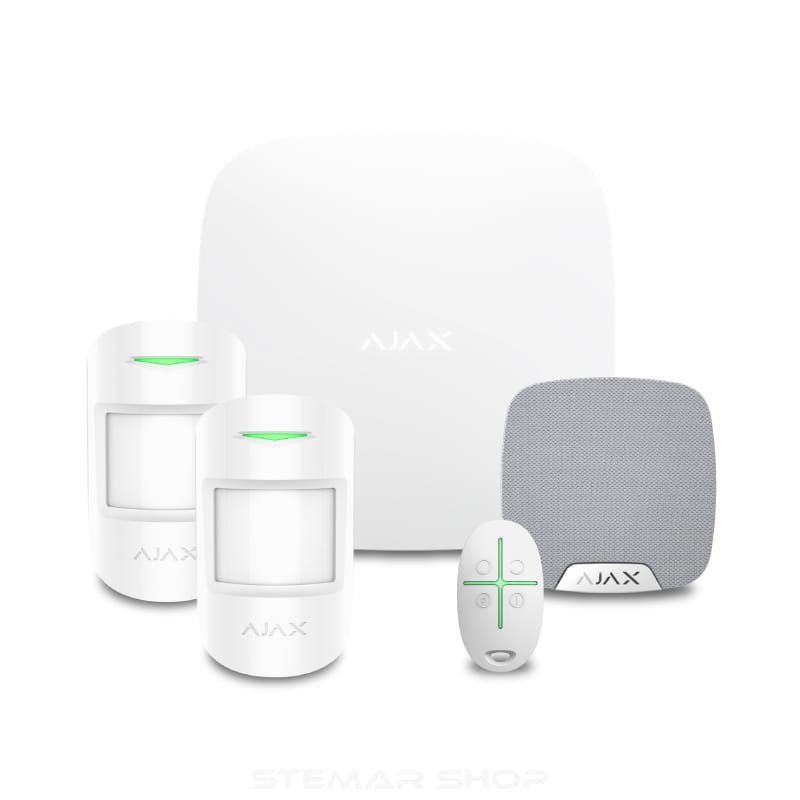 Ajax Hub 4G Easy Starter Kit White