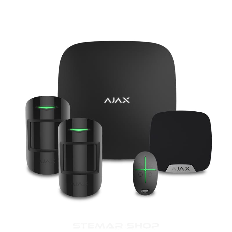 Ajax Hub 4G Easy Starter Kit Black