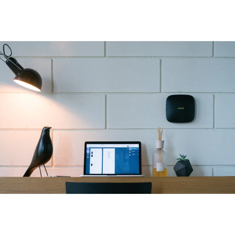Black Ajax Hub installed in office