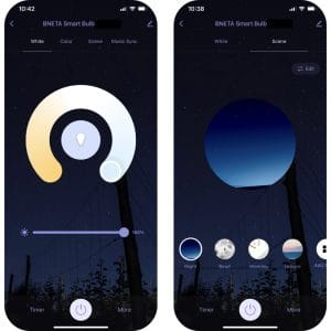 BNETA IoT Smart WiFi LED Filament Bulb ST64-FW