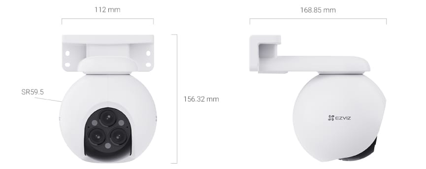 EZVIZ H80f Multi 2K+ Dimensions