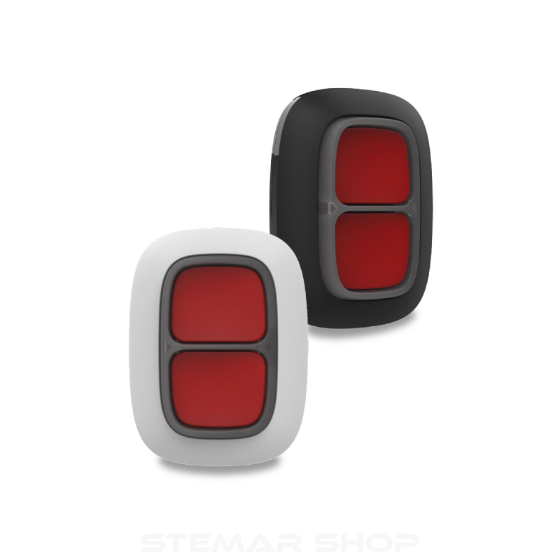 Ajax DoubleButton - available in Black and White options