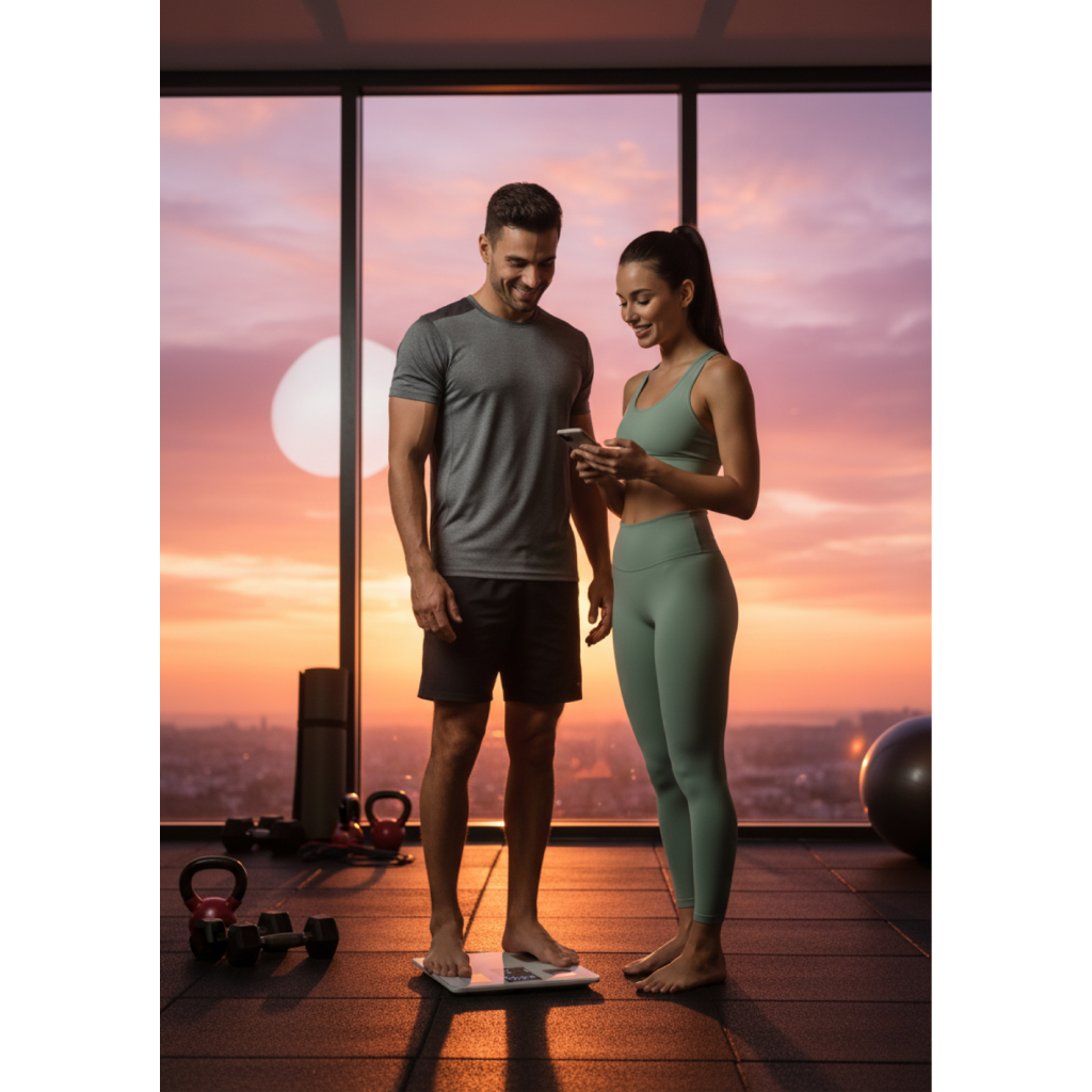BNETA CS20A Smart Body Scale with Colour LED Display - Image 5