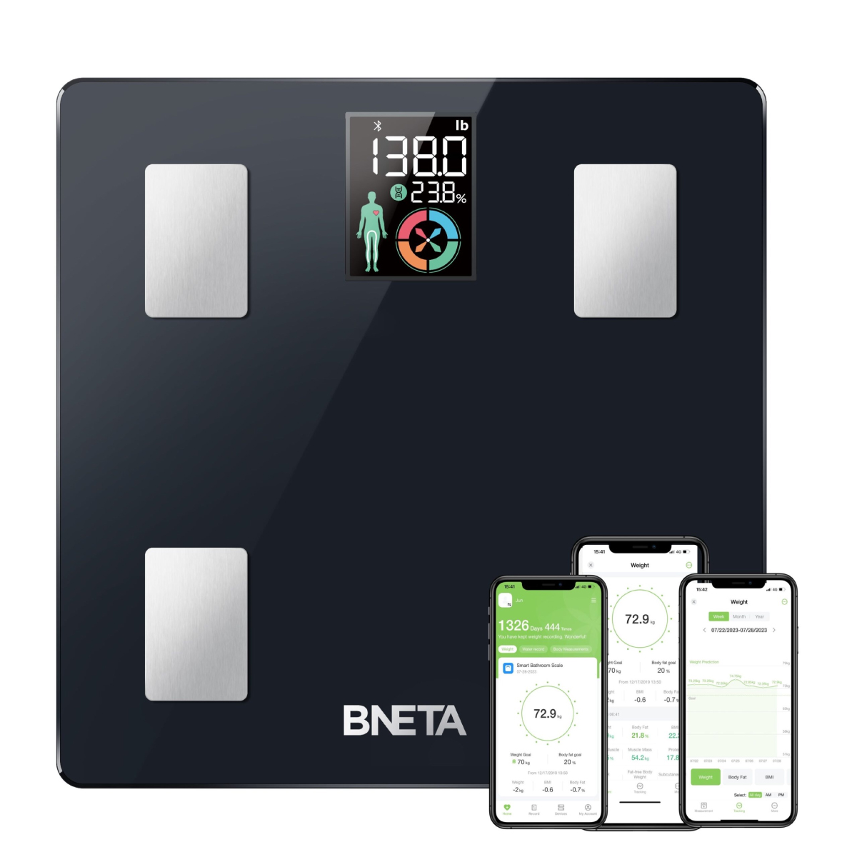 BNETA Colour LCD Smart Body Scale CS20M