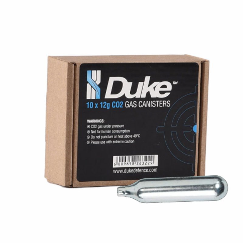 Duke 12 Gram Co2 Cartridges - box of 10