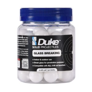 Duke Glass Breaking Solid Projectiles | .68 Cal