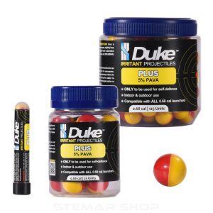 Duke Plus Irritant Projectiles | .68 Cal