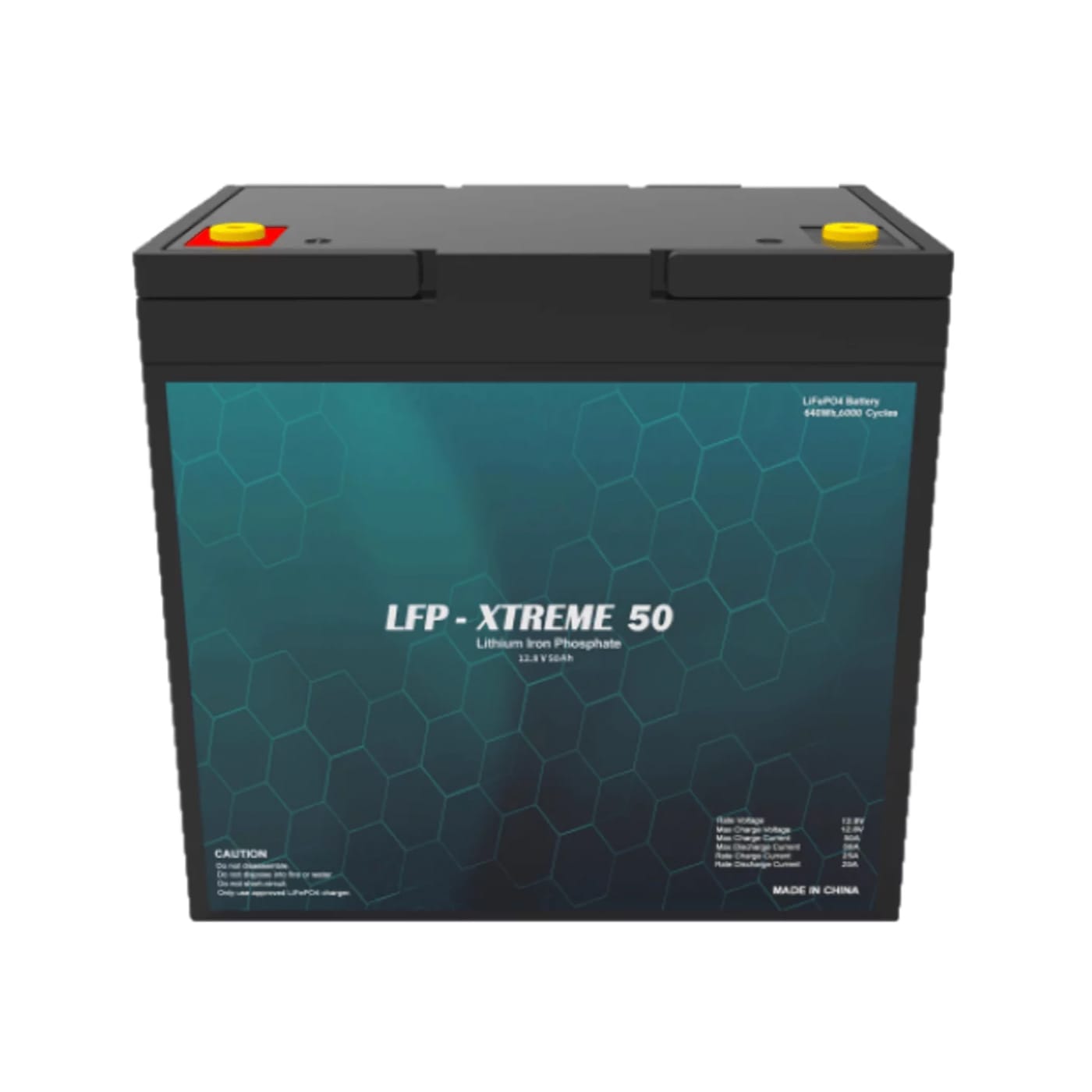 LFP-Xtreme 50Ah 12.8V Lithium Iron Phosphate (LiFePO₄) Battery