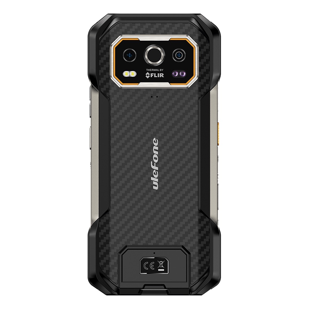 Ulefone Armor 27T Pro Thermal Rugged Smartphone - 12GB RAM 256GB ROM - NFC - Dual SIM - back view