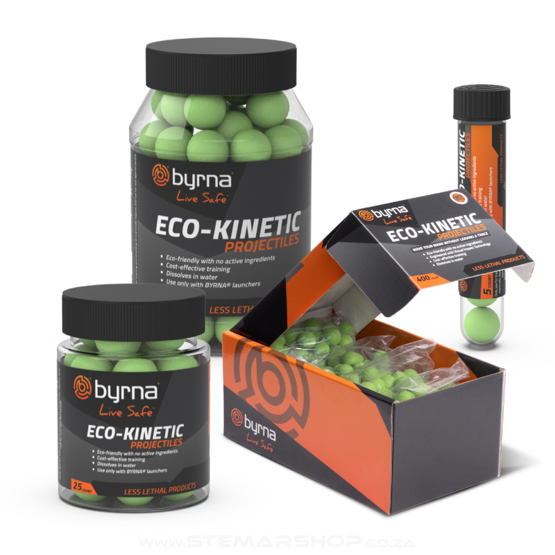 Byrna Eco-Kinetic Projectiles - 0.68 Cal