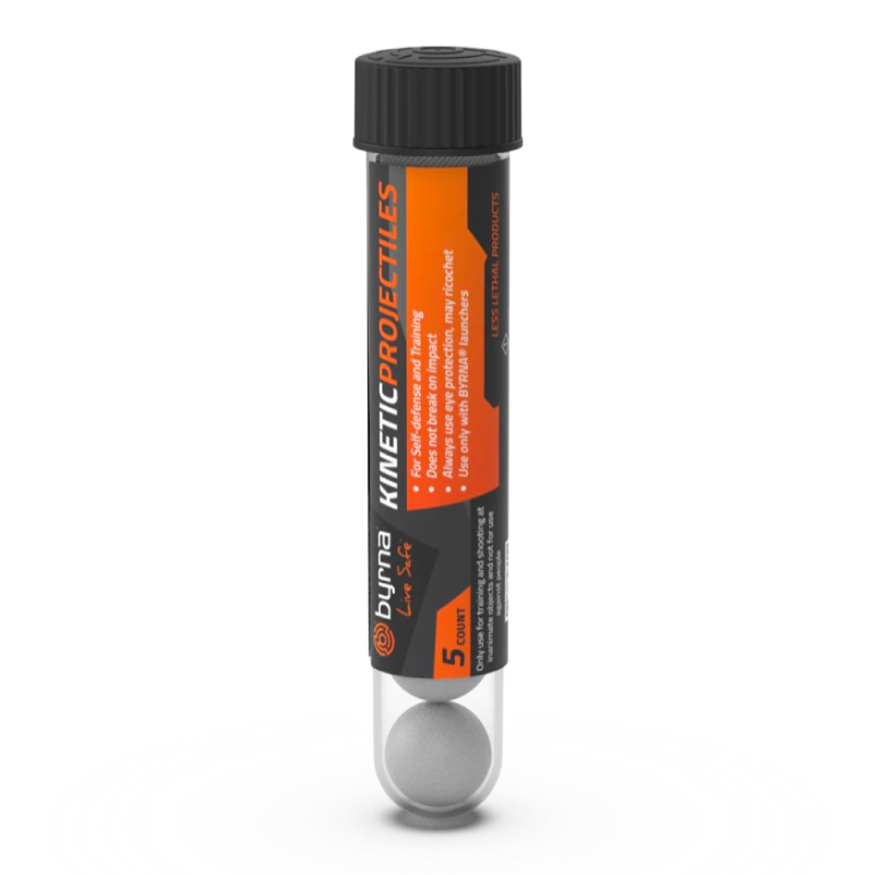 Byrna Kinetic Projectiles (Solid) - 0.68 Cal - 5 Count