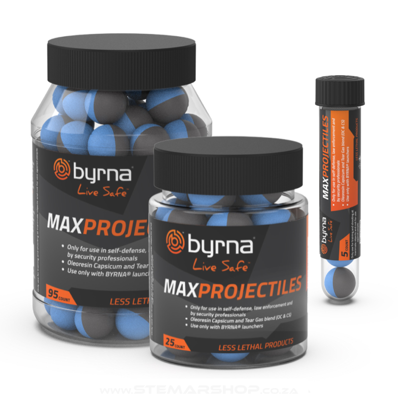 Byrna MAX Projectiles - 0.68 Cal