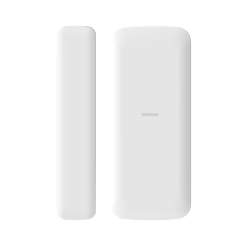 Hikvision AX Pro Slim Magnetic Contact - DS-PDMCS-EG2-WE Slim Designed for an unobtrusive installation 868MHz two-way Tri-X wireless technology Frequency hopping against jamming for reliable transmission RF Range: 1,200m (open space) Multiple Enrolling Methods: Power up, Remote ID, QR Code SSI (Signal Strength Indicators) Environment Temperature Indication Fully remote configurable through APP Battery Type: 1 * CR2450 battery (included by default, easy replaceable) Battery Life: 3 years (triggered 10 times every day)