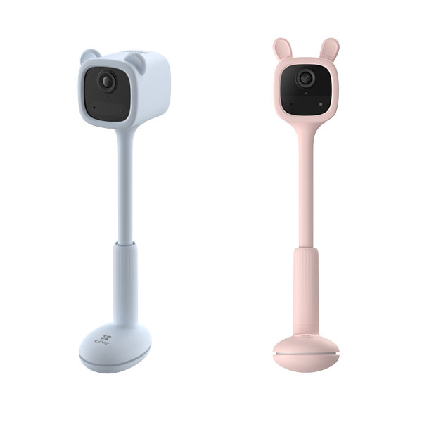 EZVIZ BM1 Battery-Powered Baby Monitor available in Pink and Blue
