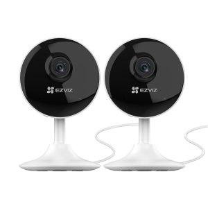 EZVIZ C1C-B Indoor WiFi Camera 1080P – Twin Pack