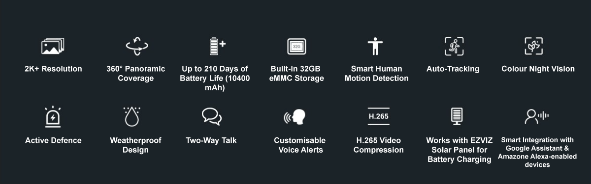 EZVIZ HB8 2k+ features