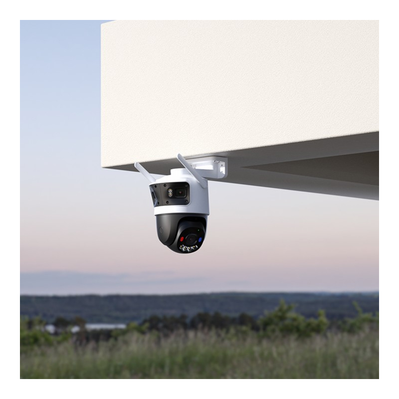 IMOU Cruiser Triple PT WiFi Security Camera (11MP) installed on a building