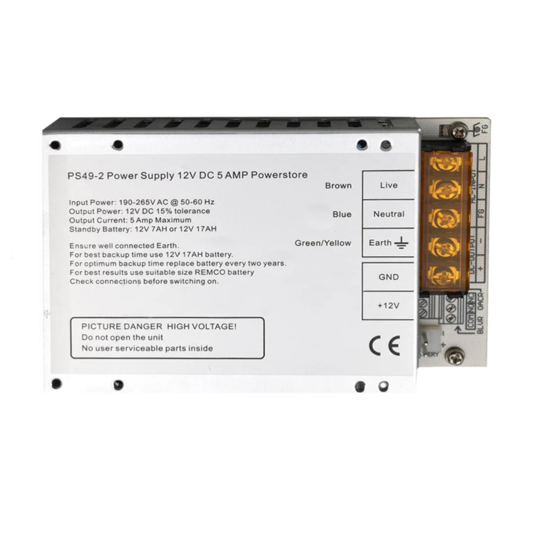Securi-Prod 13.6VDC 5Amp Power Store Backup Power Supply charging board