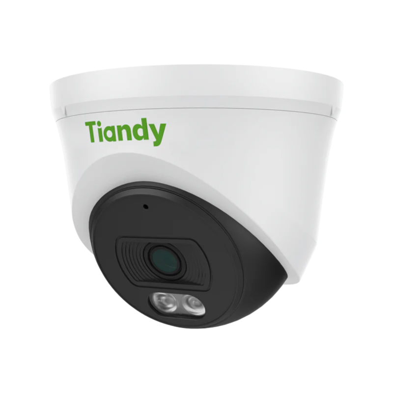 Tiandy 4MP Colour-Maker Turret Camera TC-C34XN perspective view