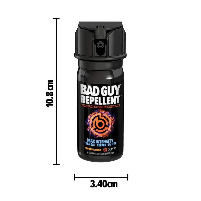 Byrna BGR MAX 59ml | 2oz product dimensions