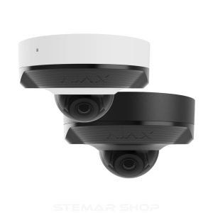 Ajax DomeCam Mini 8MP in options of Black and White