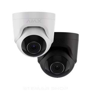 Ajax TurretCam 8MP available in Black and White options