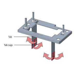 Hikvision H6 Sliding Gate Motor Base Plate