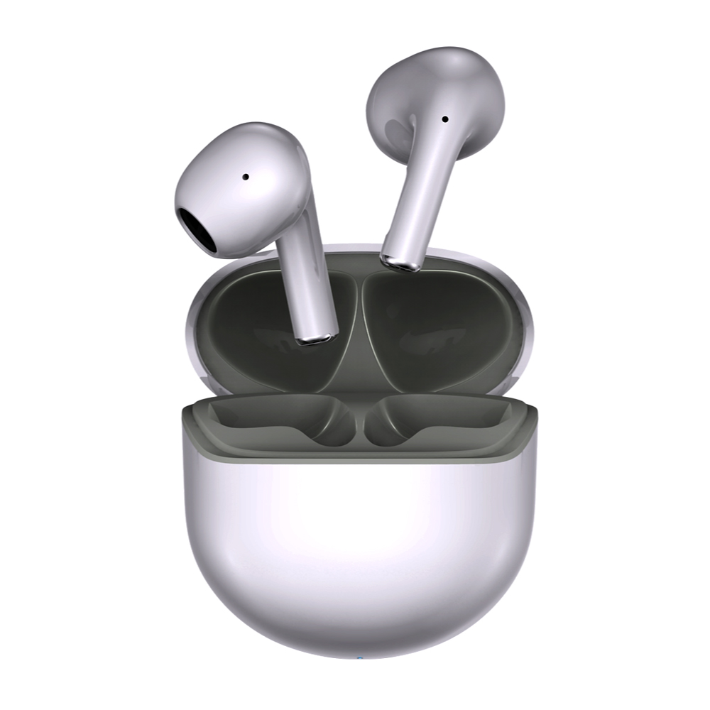 RED-E Comfort Wireless Earbuds displayed with charging case