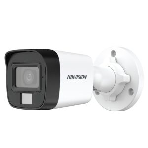 Hikvision Smart Hybrid Light Audio Mini Bullet Camera 2.8mm – 25m IR (2MP)