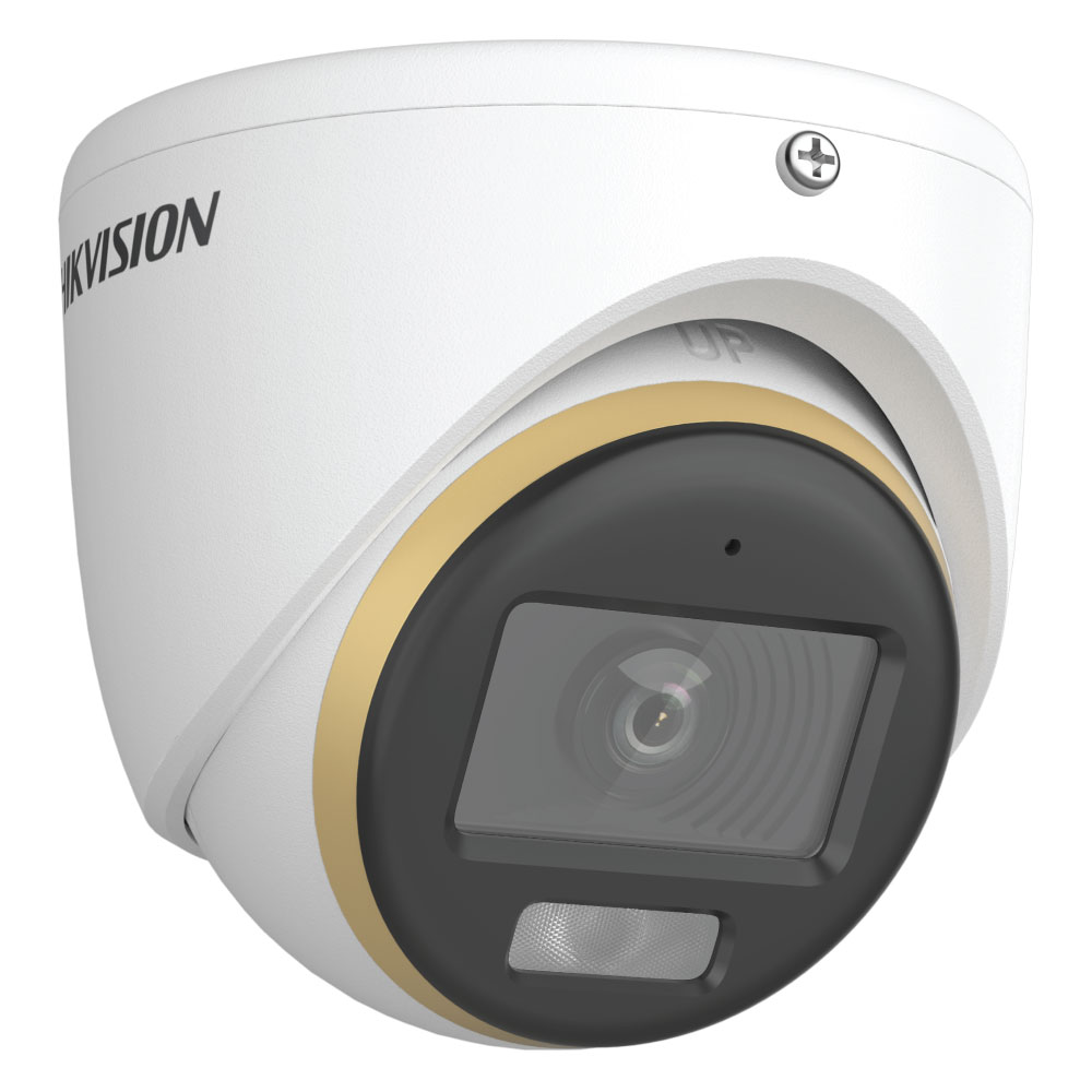 Hikvision ColorVu Smart Hybrid Light Audio Turret Camera 2.8mm (2MP) - Image 3
