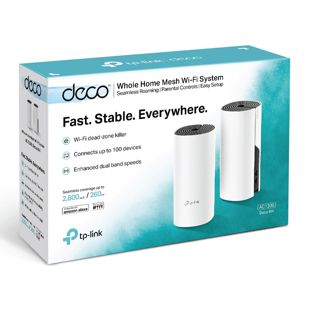 TP-Link Deco M4 AC1200 Whole Home Mesh Wi-Fi System - Image 5
