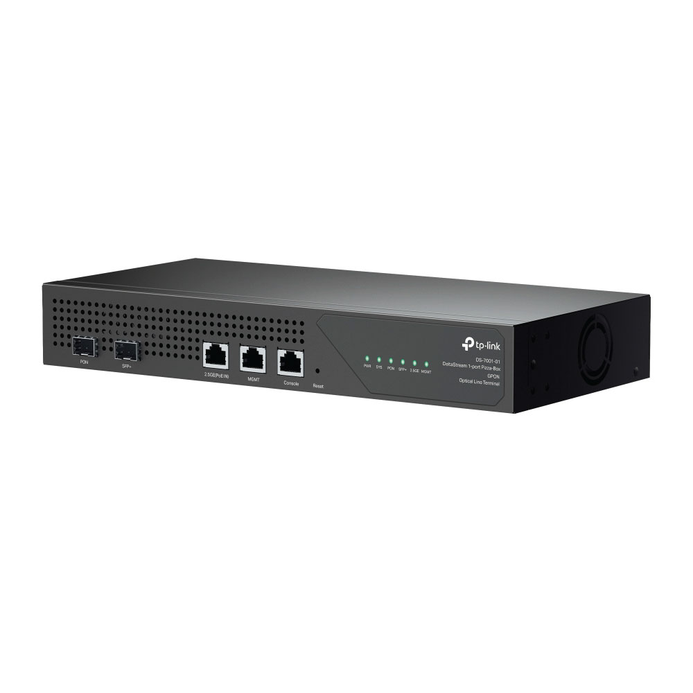 TP-Link DeltaStream 1-Port Pizza-Box GPON Optical Line Terminal