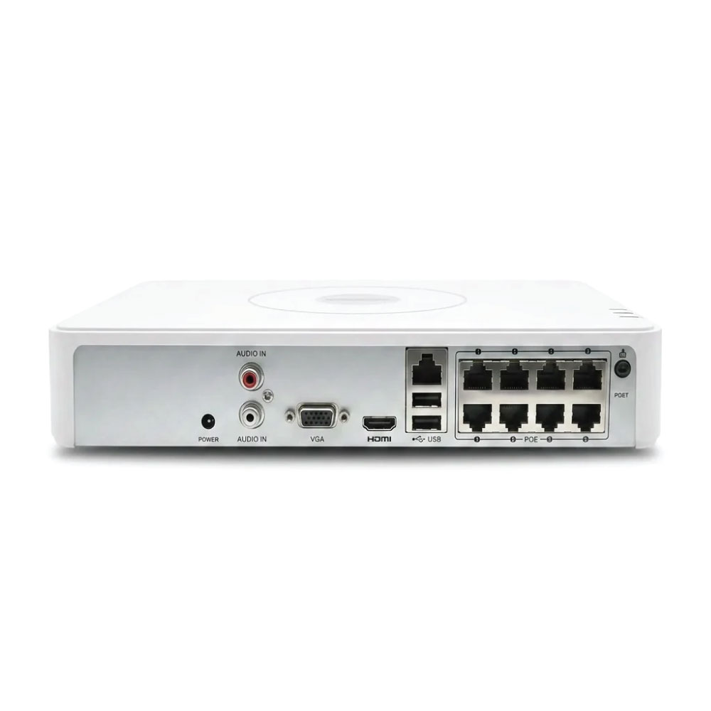 Hikvision 8-Channel PoE NVR with 8 PoE Ports - Image 2