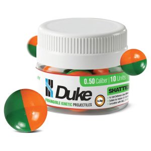 Duke ShatterShot 2.5 g Frangible Kinetic Projectiles | .50 Calibre