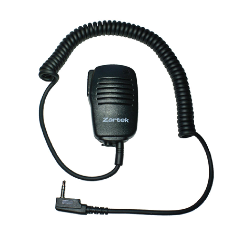 Zartek GE-220 Single-Pin Lapel Speaker Microphone