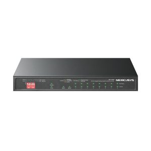 Mercusys MS110GMP 10-Port Gigabit PoE+ Switch 8 PoE+ Ports | 111W Power Budget