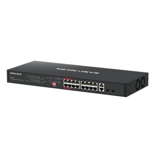 Mercusys MS120GP 20-Port Gigabit Rackmount PoE+ Switch with 16 PoE+ Ports | 192 W Budget