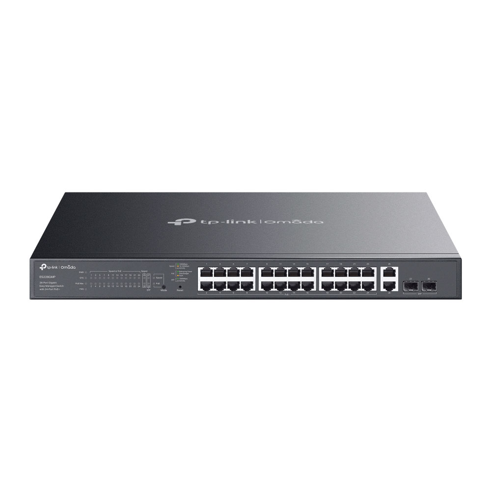 TP-Link Omada 28-Port Gigabit Easy Managed PoE+ Switch | 384W PoE Budget - Image 5