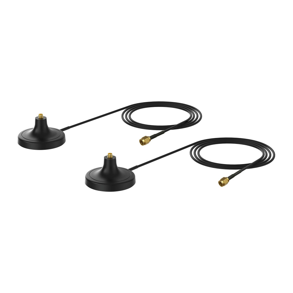 TP-Link 1m LTE Antenna Extension Bases with Magnetic Mounts – 2-Pack