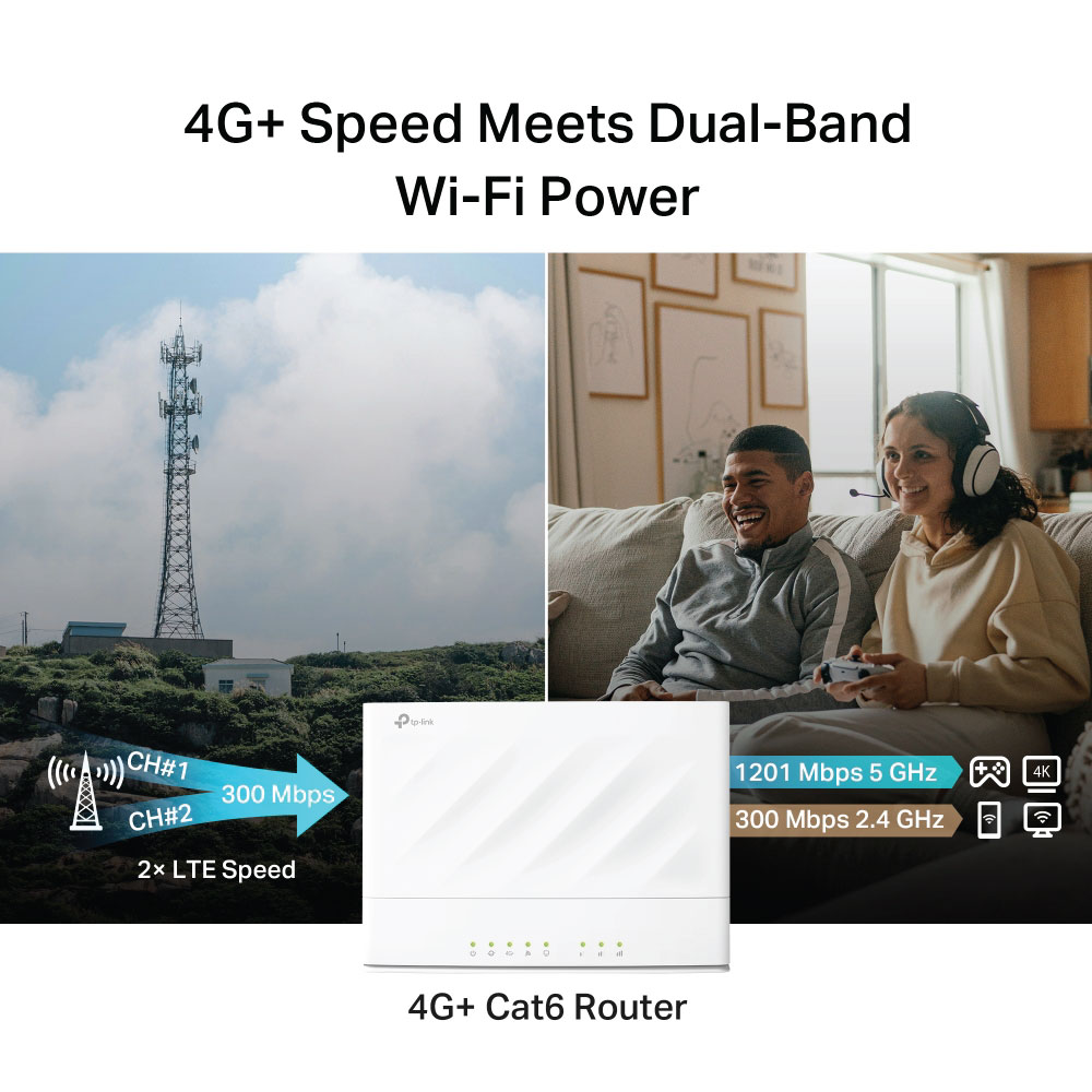 TP-Link Archer MX700 AX1500 Wi-Fi 6 4G+ LTE Cat6 Router - Image 6