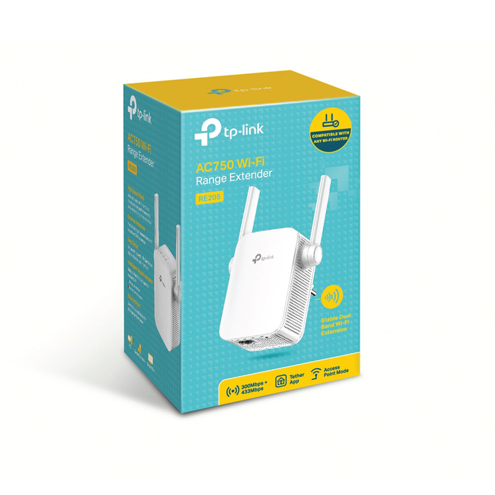 TP-Link AC750 Dual-Band Wi-Fi Range Extender with Access Point Mode - Image 5