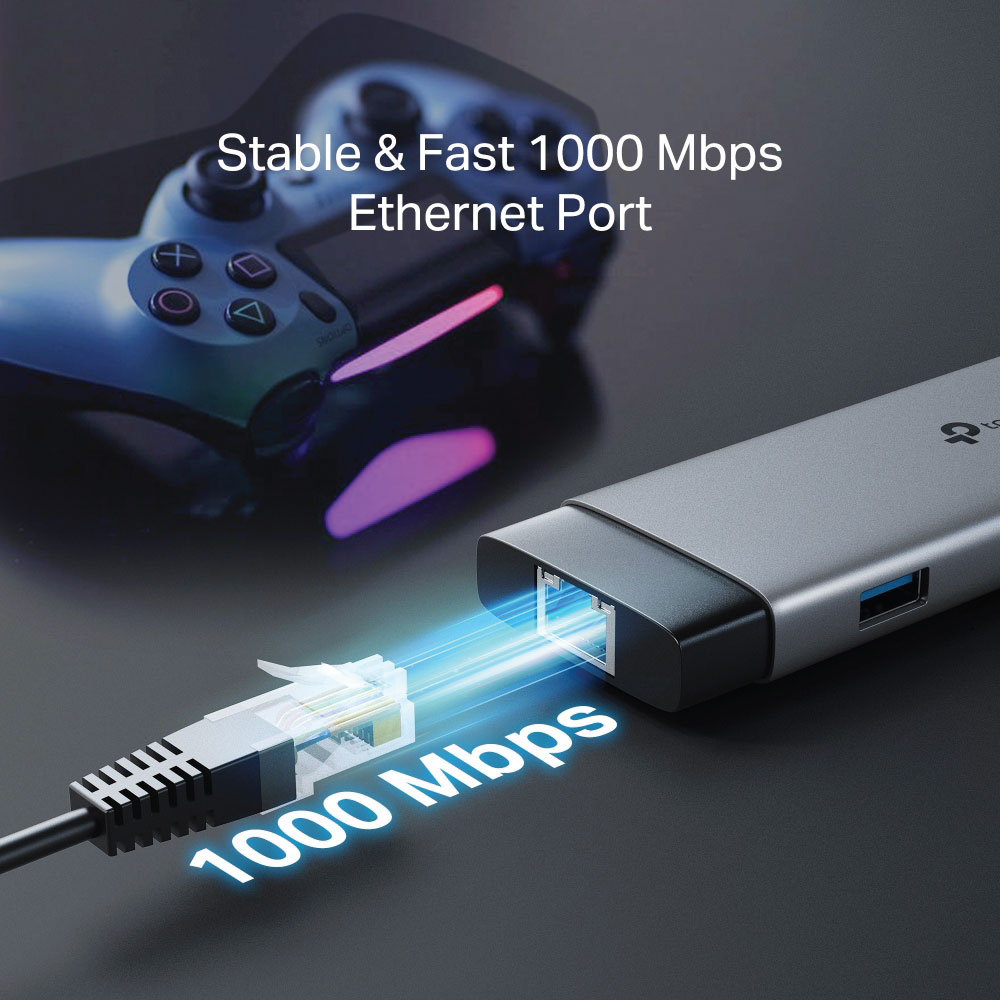 TP-Link 9-in-1 USB-C Hub with 4K 60Hz HDMI | Gigabit Ethernet | 100W Power Delivery - Image 7