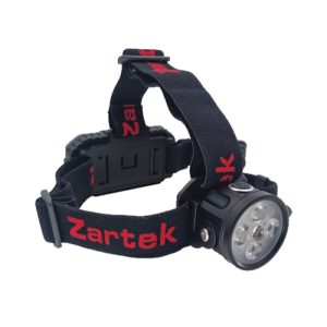 Zartek USB-C Rechargeable 2000 Lumen Headlamp, 20W, IP65