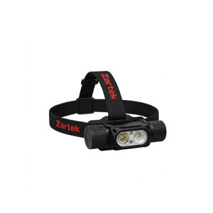Zartek 1482 lm Rechargeable LED Headlamp with Focus/Flood, Red & Green Light