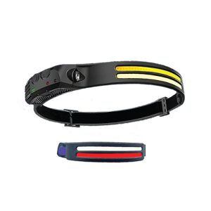 Zartek ZA-434 420 Lumen 3-Colour USB-C Rechargeable Headlamp with Hand Sensor