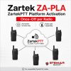 Zartek ZA-PLA ZartekPTT platform activation service