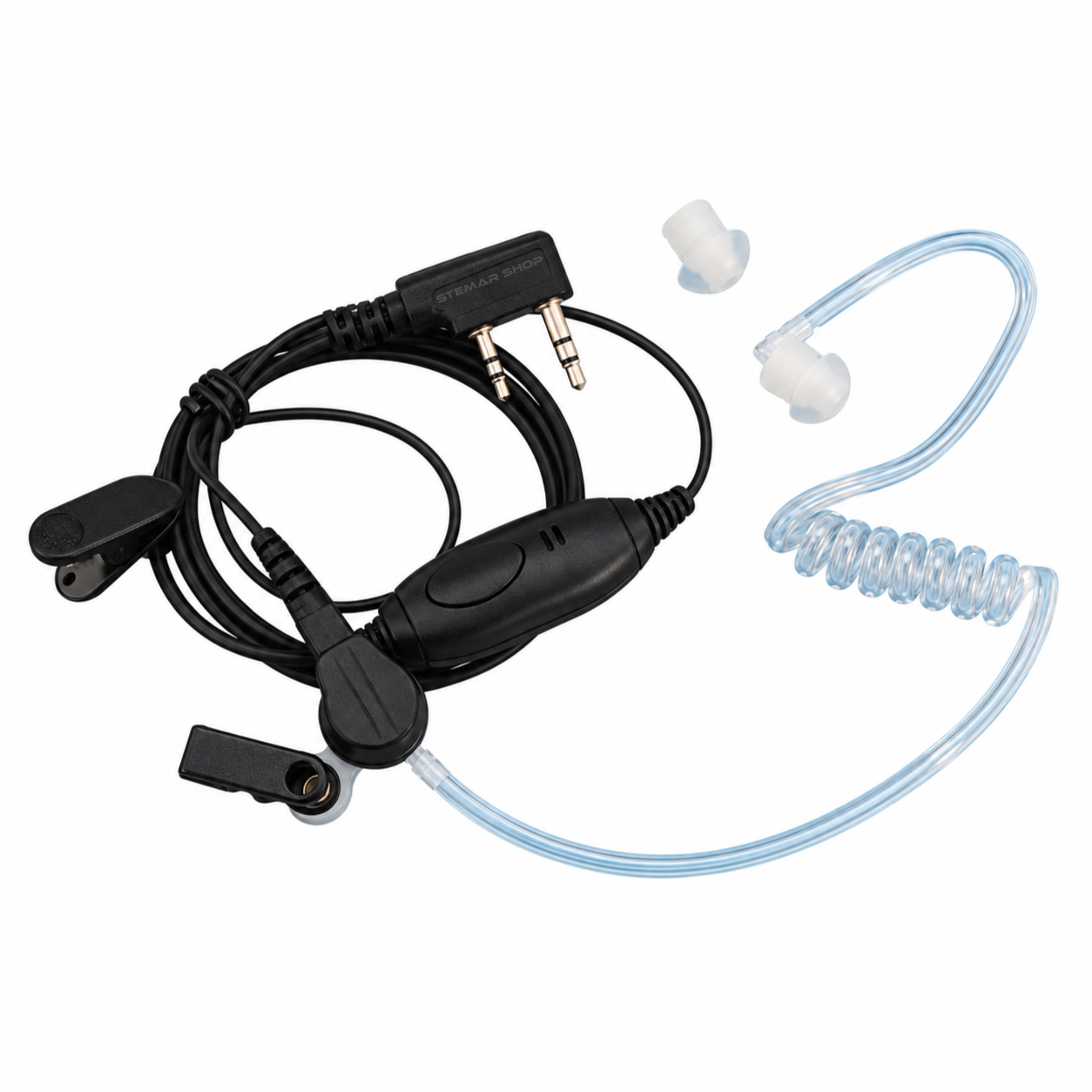 Zartek GE-266 Acoustic Eartube with In-Line Microphone