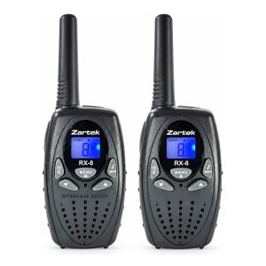 Zartek RX-8 Basic Twin Pack 500 mW Licence-Free UHF Two-Way Radios